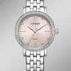 Citizen Quartz-Damenuhr mit Edelstahlbandgehäuser