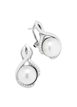 Clipstecker mit Süßwasser-Zuchtperle