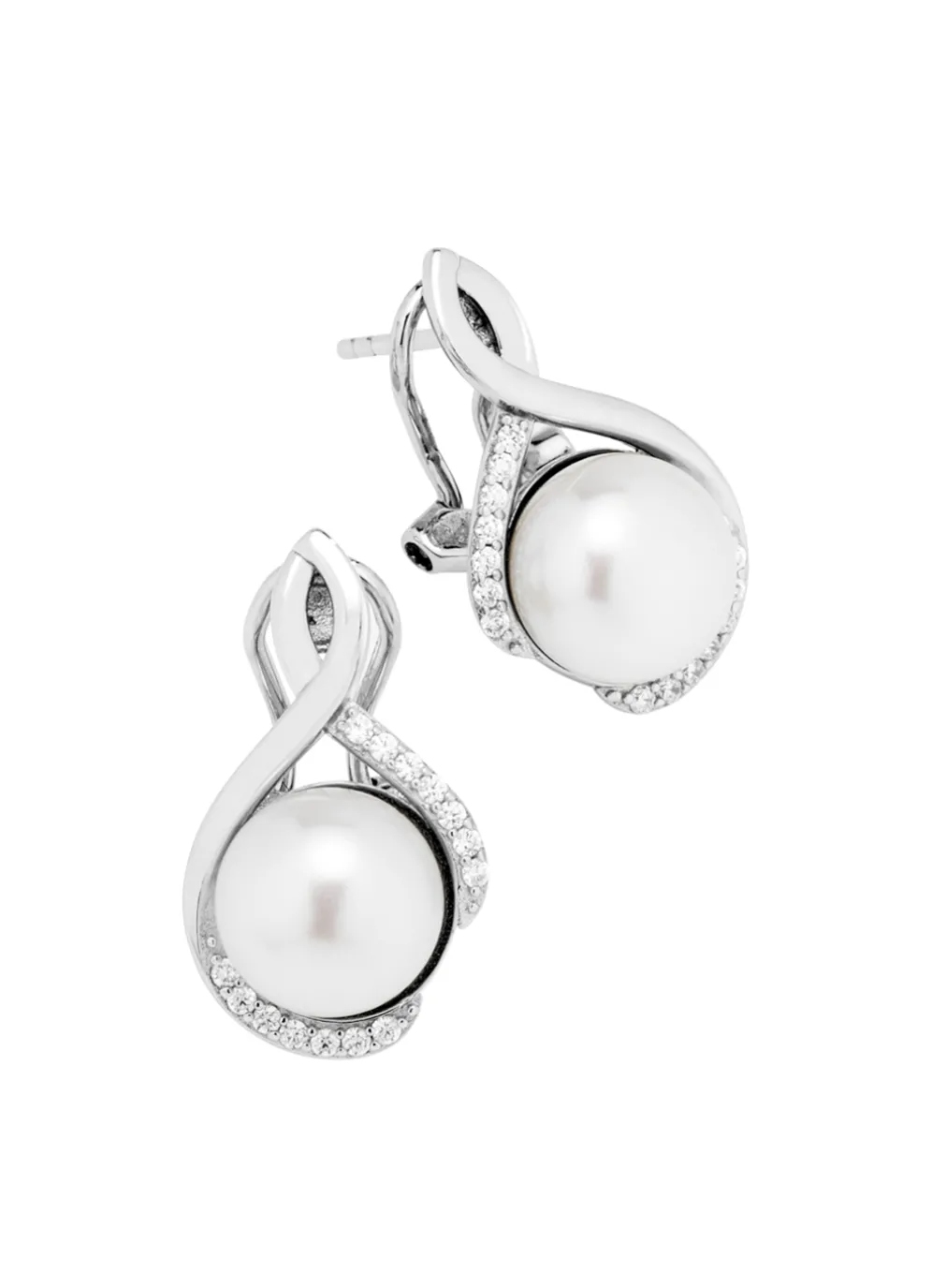 Clipstecker mit Süßwasser-Zuchtperle