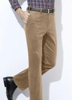 Cordhose mit Dehnbund in 3 Farben
