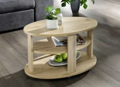 Couchtisch auf Rollen