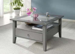 Couchtisch aus massivem Kiefernholz