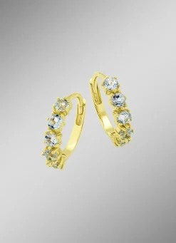 Creolen mit Blautopas