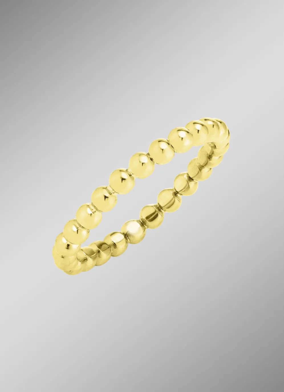 Damenring aus Goldkugeln