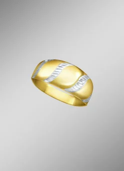 Damenring in Bicolor