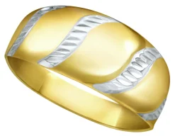 Damenring in Bicolor