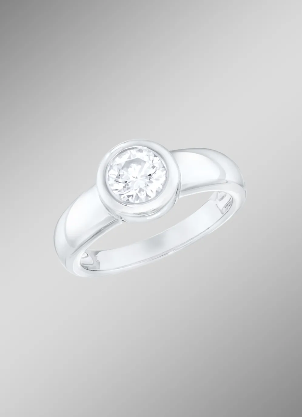 Damenring mit Brillant