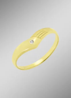 Damenring mit Diamant