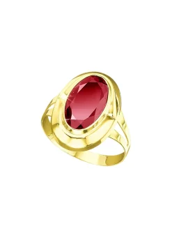 Damenring mit echt Granat