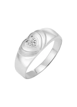 Damenring mit Herz
