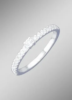 Damenring mit lupenreinen Brillanten