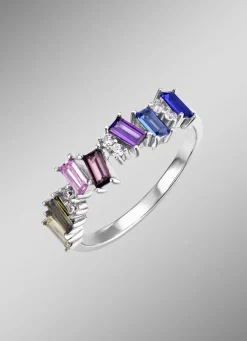 Damenring mit synth. Zirkonia