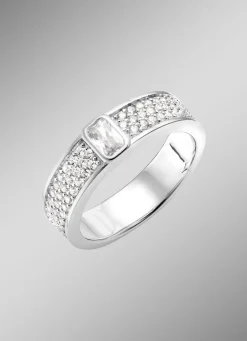 Damenring mit Zirkonia