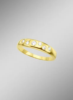 Damenring mit Zirkonia