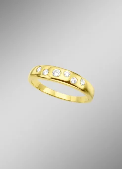 Damenring mit Zirkonia