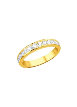 Damenring mit Zirkonia