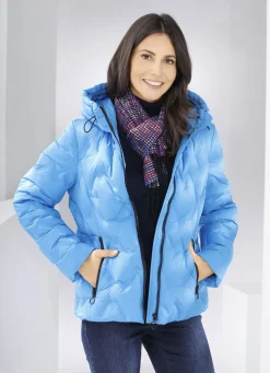 Daunenjacke mit geklebten Kammern