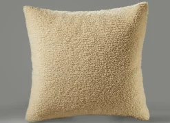 Decken und Kissen mit flauschig weicher Teddy-Vorderseite