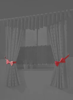 Dekorative Schleifen-Raffhalter, 2er-Pack