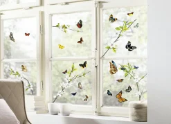 Deko-Sticker aus selbsthaftender Folie