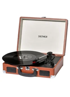 Denver VPL-120 Koffer-Plattenspieler mit Digitalisierungsfunktion