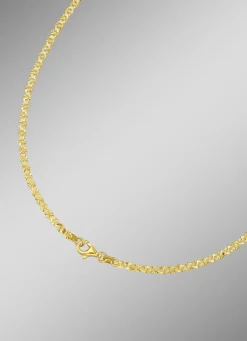 Diamantierte Blättchenkette, verschiedene Ausführungen