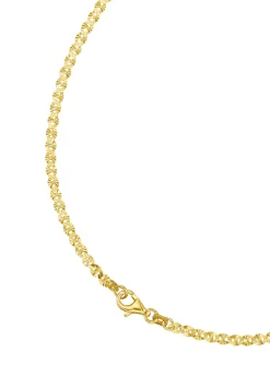 Diamantierte Blättchenkette, verschiedene Ausführungen