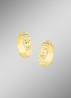 Diamantierte Creolen