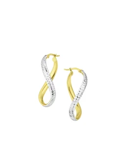 Diamantierte Creolen mit Clipverschluss