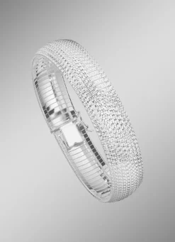 Diamantiertes Armband aus Silber