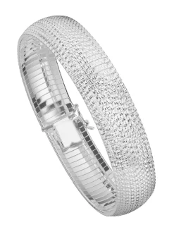 Diamantiertes Armband aus Silber