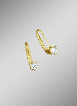 Diamant-Ohrringe mit 2 Brillanten