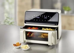 Digitale Heißluftfritteuse mit Touchdisplay