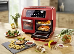 Doppelkammer-Fritteuse:2 Gerichte – fertig zur gleichen Zeit!