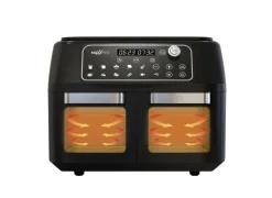 Doppelkammer-Fritteuse:2 Gerichte – fertig zur gleichen Zeit!