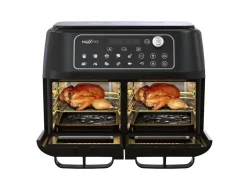 Doppelkammer-Fritteuse:2 Gerichte – fertig zur gleichen Zeit!