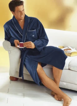 Doubleface-Bademantel