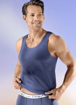 Dreierpack Achselshirts aus Feinjersey