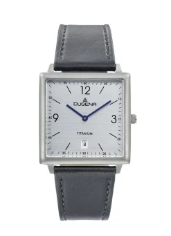 Dugena-Quartz-Herrenuhr mit Titangehäuse
