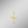 Durchbrochener Kreuz-Anhänger mit Brillanten