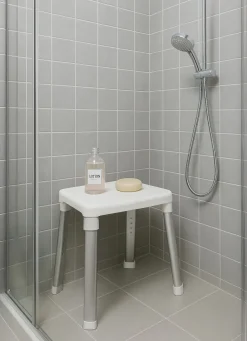 Dusch- und Badehocker mit extra großer Sitzfläche