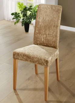 Edle und strapazierfähige Stretchbezüge in Samtoptik