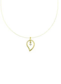 Edler Anhänger aus Gold 585/- fein mit Brillant