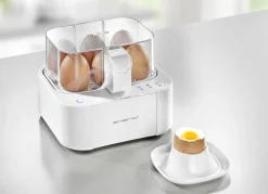 Eierkocher mit Lichtsignal und Sprachausgabe