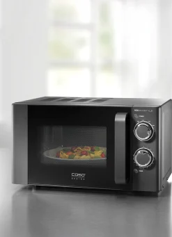 Einfach zu bedienende CASO Mikrowelle