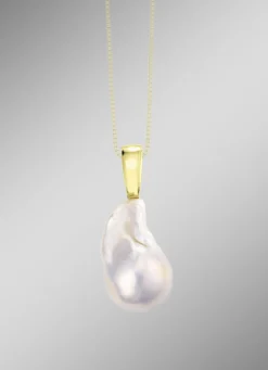 Einzigartiger Anhänger mit Süßwasser-Zuchtperle