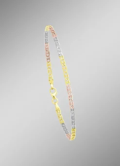 Elegante Garnitur in Tricolor, mit Karabiner