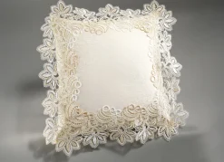 Elegante Raumdekoration mit 2-farbiger Makramee-Spitze