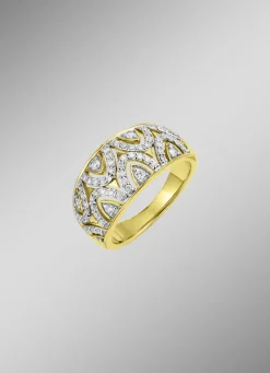 Eleganter Damenring mit Brillanten