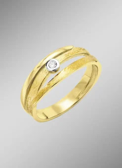 Eleganter Damenring mit Brillant